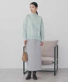 AMERICAN HOLIC モックネックコクーンニットプルオーバー