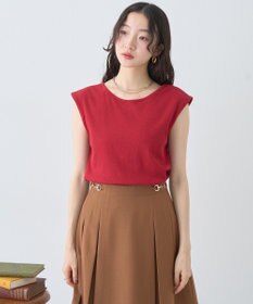 earth music&ecology 前後２ｗａｙステッチリブタンクトップ