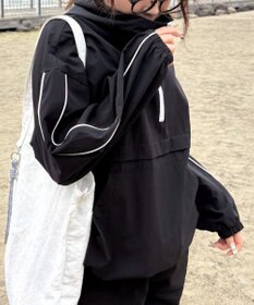 WEGO 【日焼け対策/セットアップ対応】ラッシュガードラインアノラックパーカー