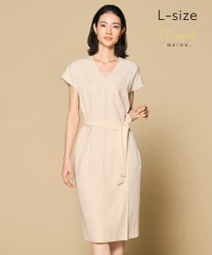 BEIGE， 【洗える・L-size】CINDY / ラップワンピース