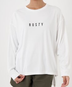 OP／FILA 【RUSTY】ニコちゃんロンT＋ショートパンツ付きビキニ 4点セット水着