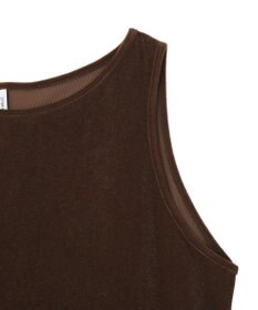 AMERICAN HOLIC シアーベロアタンクトップ