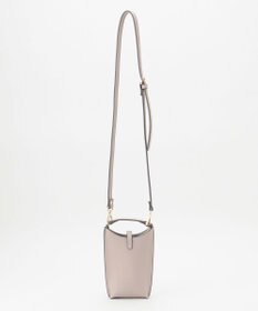 自由区 レザーバックルスマホポシェット