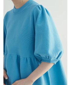 Green Parks armonia. ウエストギャザー袖ボリュームニット