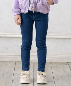 ANY KIDS カット デニム パンツ