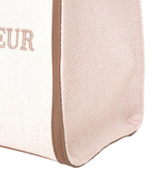 Maison de FLEUR スカーフ付きツイードスクエア２Ｗａｙトート