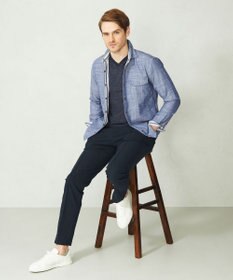 JOSEPH ABBOUD 【人気！1枚で2通りの着こなし】定番 リバーシブルシャツ