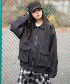 WEGO 【ユニセックス着用ITEM/MLサイズ展開】フライトジャケット