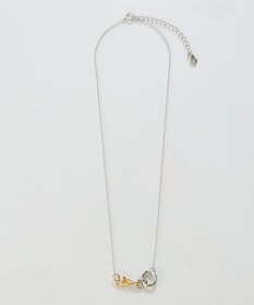 Phoebe 【金属アレルギー対応】ミックスループメタルネックレス　シルバー　ニッケルフリー