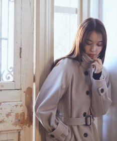 earth music&ecology 2WAYカラーロングコート