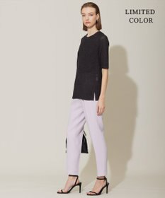 ICB 【新色追加・接触冷感・UVケア・速乾・洗える】FluidBackSatin ドロストパンツ