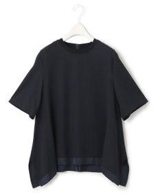 ICB 【接触冷感・UVケア・速乾・洗える】FluidBackSatin Tブラウス