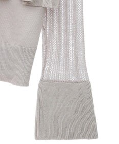 Green Parks ２ＷＡＹ　ラッフル切替ニットトップス