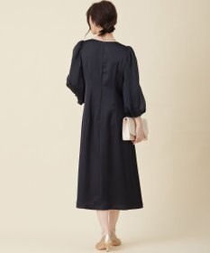 ANY SIS 【洗える】シフォンスリーブサック ドレス