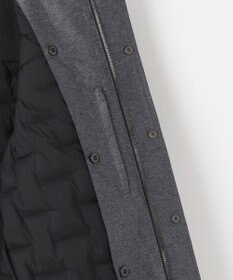 JOSEPH ABBOUD 【外せるダウンライナー/軽量】2WAYインターレース ダウンコート