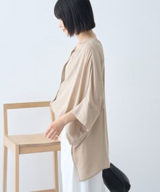 AMERICAN HOLIC Vネックポンチョシャツ2