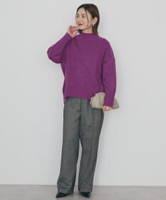 AMERICAN HOLIC モックネックコクーンニットプルオーバー