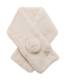 MOONBAT PAUL & JOE ACCESSOIRES フェイクファーポンマフラー