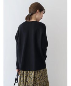 AMERICAN HOLIC バイパチ袖リブラグランニットプルオーバー