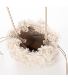 UNBILLION カシュカシュ cachecache / ベビーラム風巾着ミニバッグ