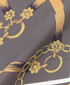 uncrave チェーン シルクスカーフ