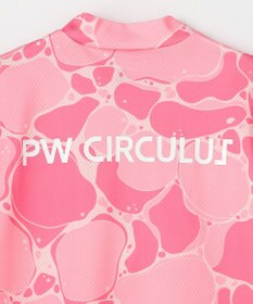 PW CIRCULUS 【MEN】WATER SURFACE プリントモックネックT ゴルフウェア レディース