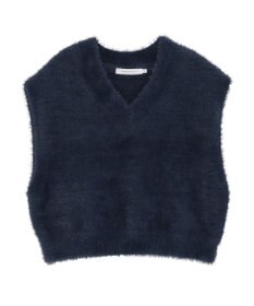 AMERICAN HOLIC 【選べる丈】シャギーニットベスト