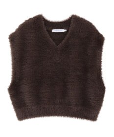 AMERICAN HOLIC 【選べる丈】シャギーニットベスト