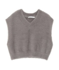 AMERICAN HOLIC 【選べる丈】シャギーニットベスト