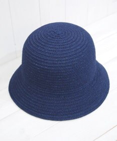 石田製帽 インディゴコットンブレード　バケットハット