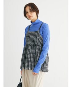 Green Parks ・ＥＬＥＮＣＡＲＥ　ＤＵＥ　ツイードバックリボンキャミ