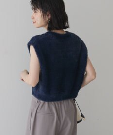 AMERICAN HOLIC 【選べる丈】シャギーニットベスト