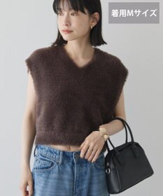 AMERICAN HOLIC 【選べる丈】シャギーニットベスト