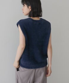 AMERICAN HOLIC 【選べる丈】シャギーニットベスト