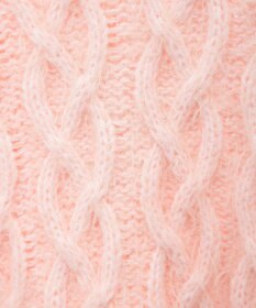 Green Parks armonia．シャギーケーブルニット