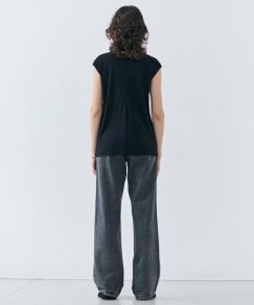 BEIGE， 【洗える・VERY 6月号掲載】MELLE / ジャージーハイネックカットソー