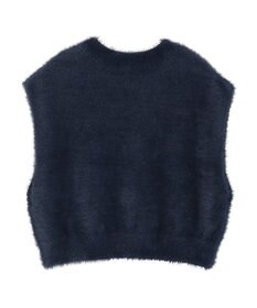 AMERICAN HOLIC 【選べる丈】シャギーニットベスト