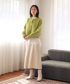 Green Parks 起毛シャギーカーディガン