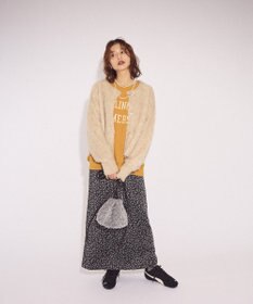 Green Parks 起毛シャギーカーディガン