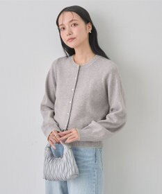 earth music&ecology ラメジャカードカーディガン