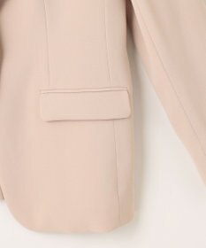 自由区 【XSサイズ～/洗える】ダブルフェイススーティング テーラードジャケット