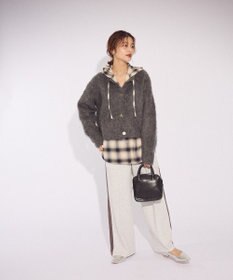 Green Parks 起毛シャギーカーディガン