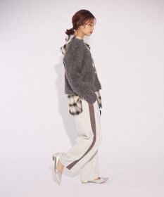 Green Parks 起毛シャギーカーディガン