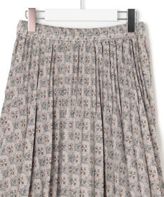 J.PRESS YORK STREET 【WOMEN】タイルプリント プリーツスカート
