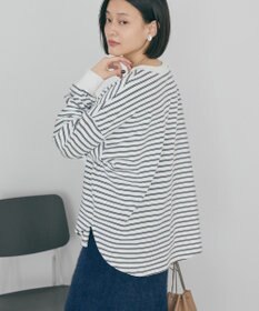 AMERICAN HOLIC ソフトタッチボーダープルオーバー