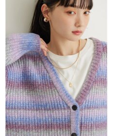 AMERICAN HOLIC グラデーションニットカーディガン