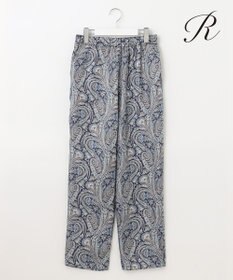 23区 【R(アール)】Ratti ペイズリープリント パンツ
