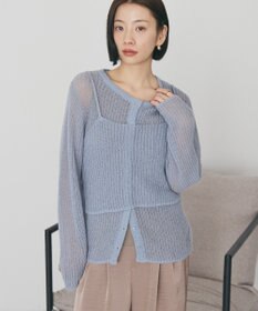 AMERICAN HOLIC 甘編みキャミカーディガンセット