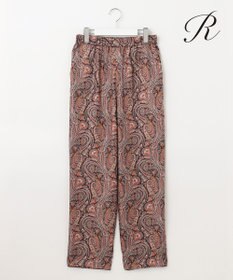 23区 【R(アール)】Ratti ペイズリープリント パンツ