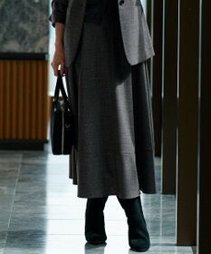 23区 【セットアップ対応】TWサキソニー フレア スカート